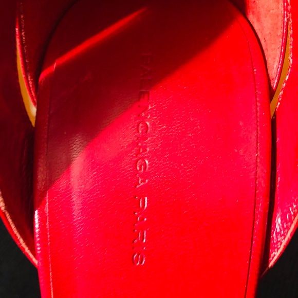 💕Authentic Balenciaga Pelle S Cuoio Sandals💕 - Picture 4 of 6